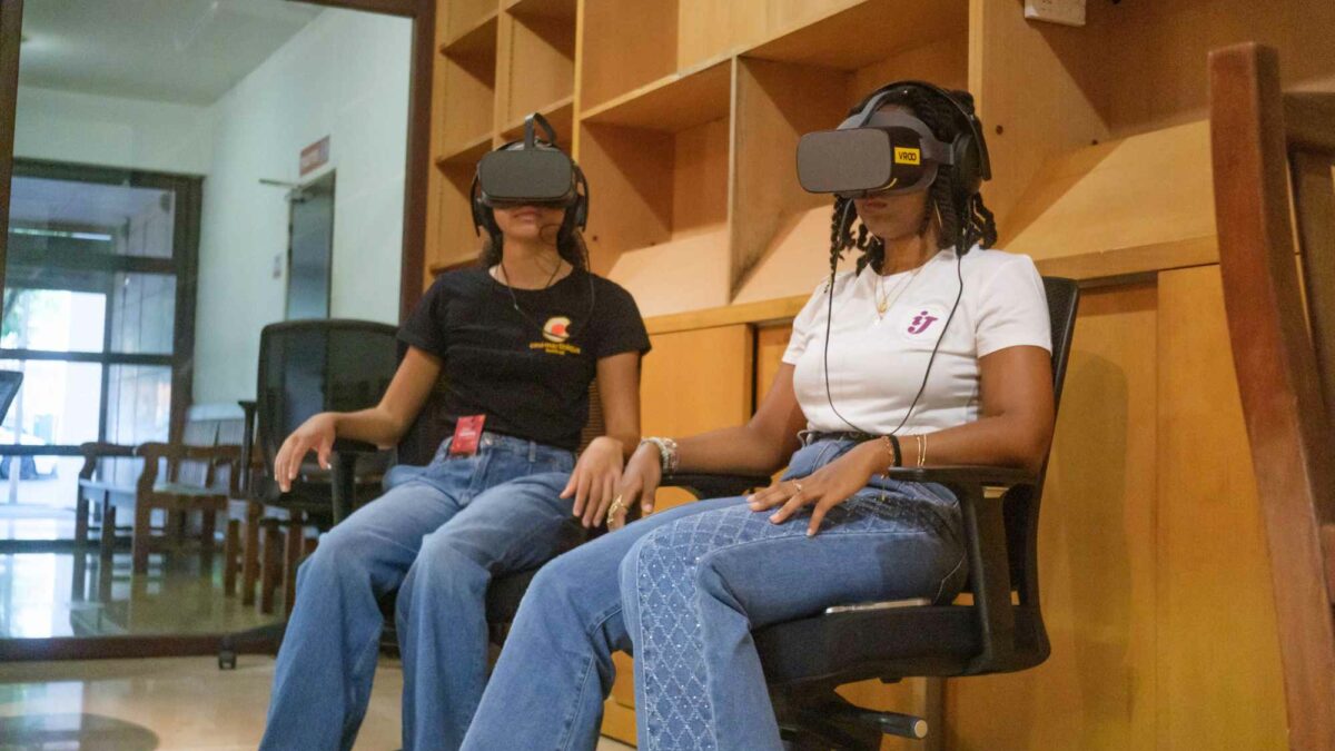 La VR à Tropiques Atrium pendant Lespri Sinéma 2025
