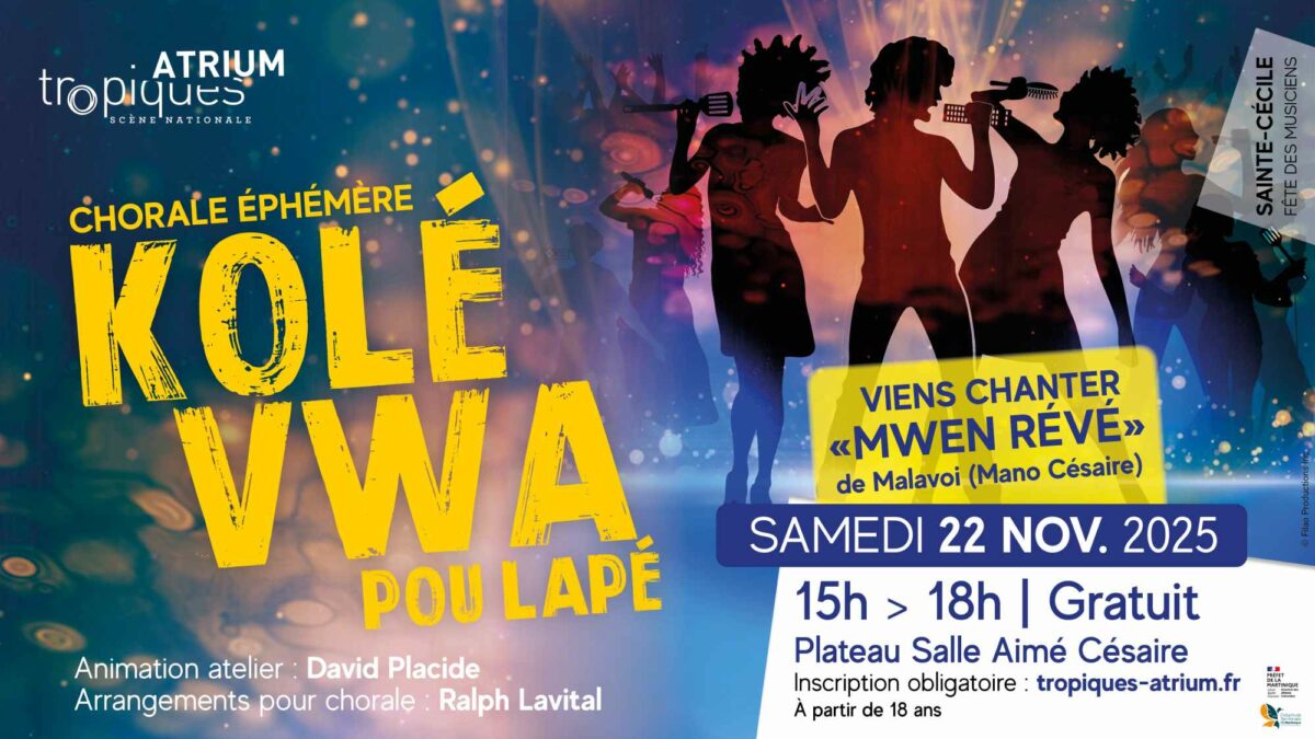 Sainte-Cécile, Fête des musiciens : KOLÉ VWA pou lapé 