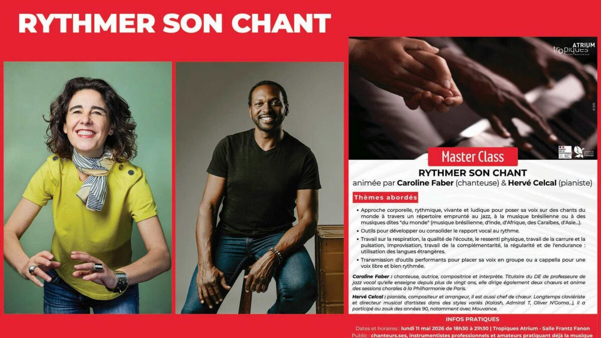 Master class : Rythmer son chant