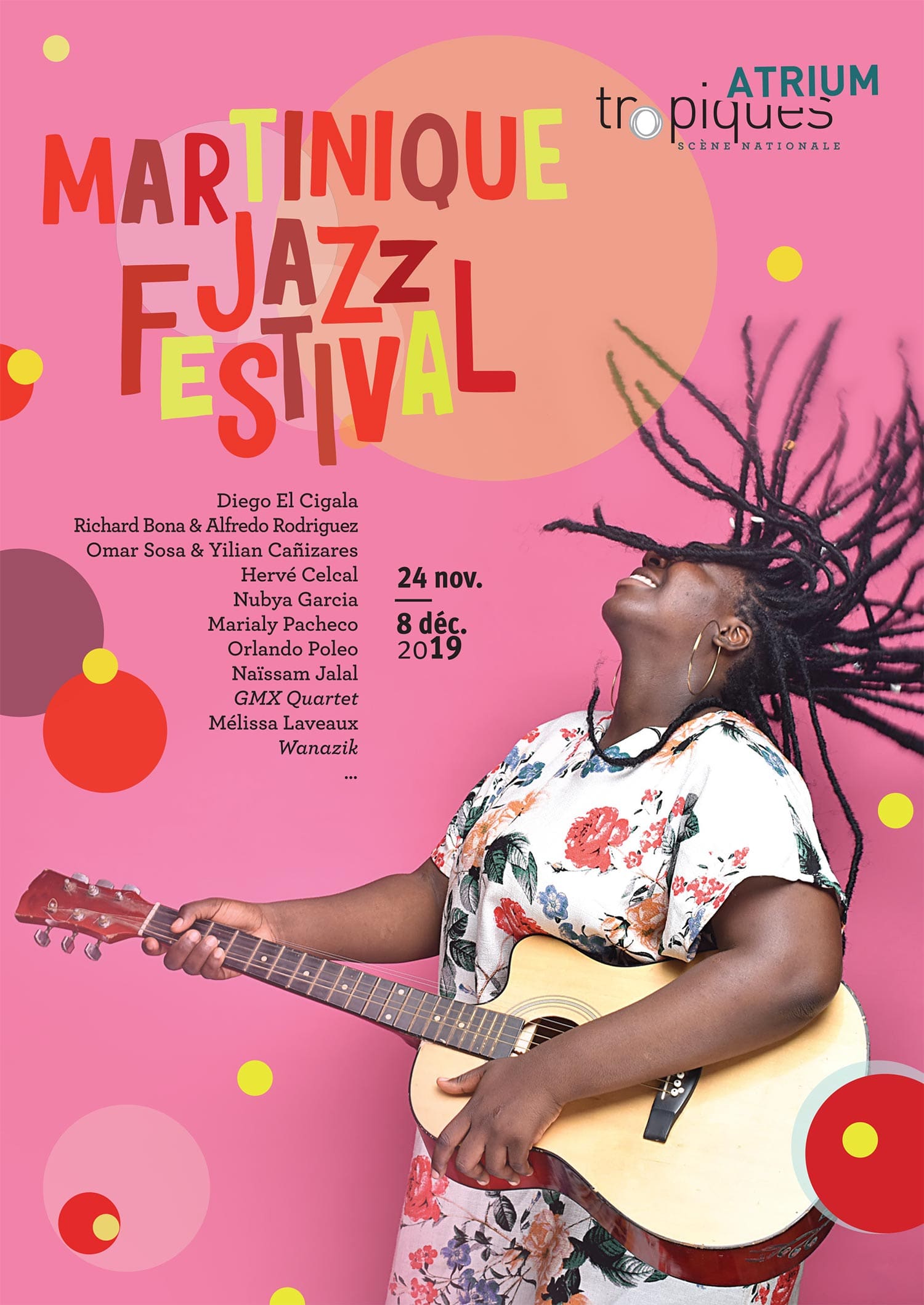 La brochure du Martinique Jazz Festival 2019 TropiquesAtrium