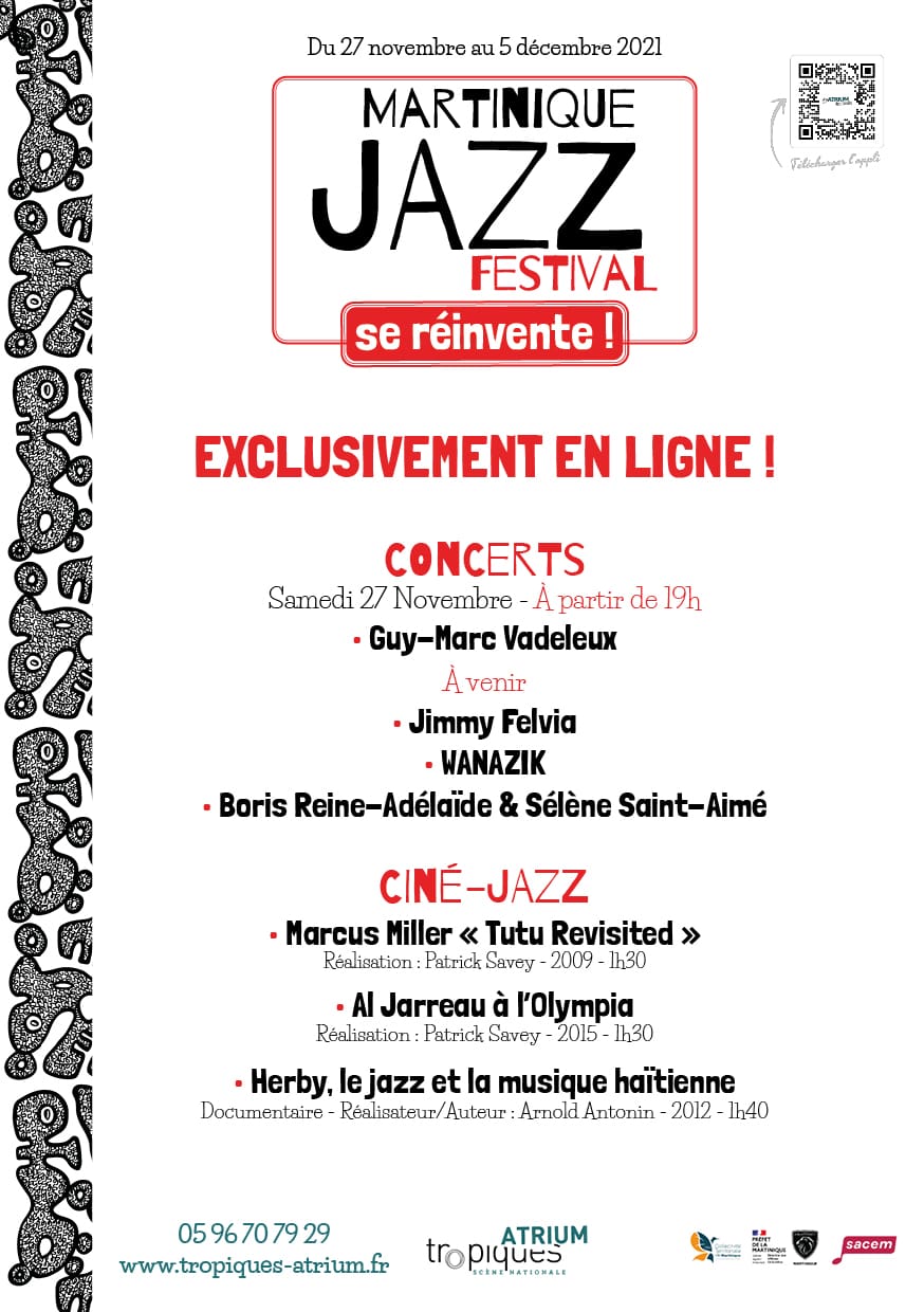 Martinique Jazz Festival 2021 TropiquesAtrium